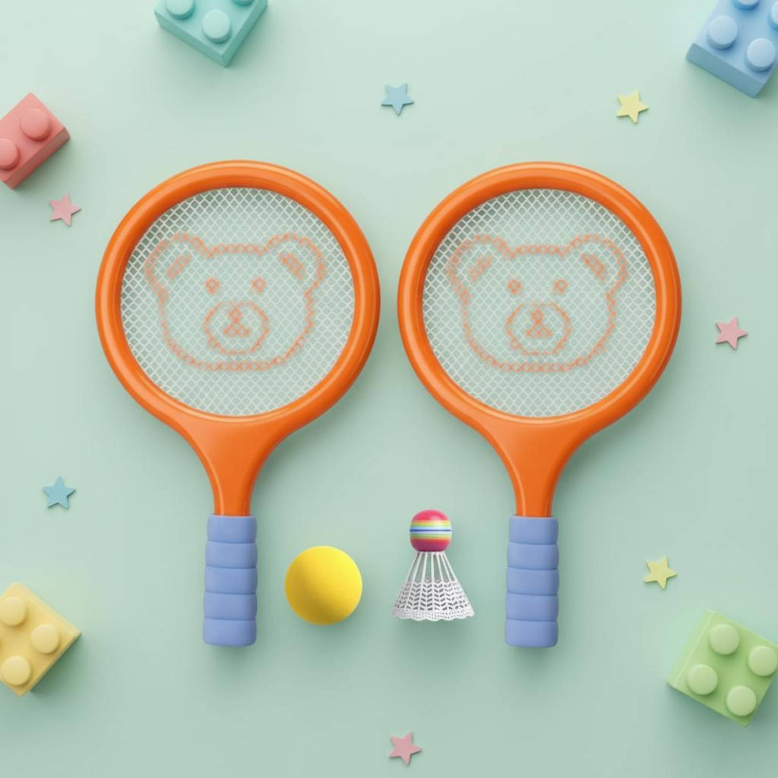 Набор ракеток для игры в бадми – обзор и цена Badminton Kids